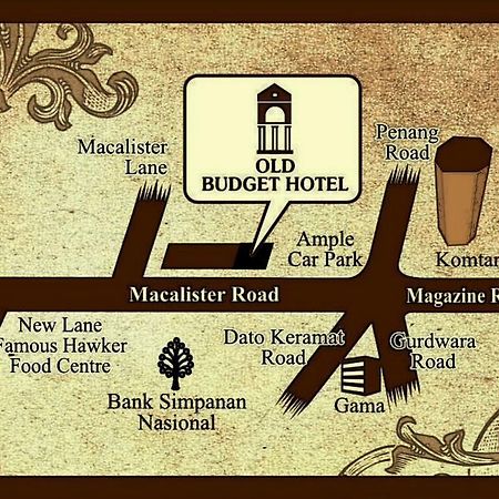 Old Budget Hotel George Town Ngoại thất bức ảnh